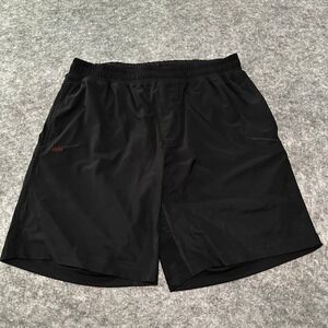 Rhone Versatility Shorts Mens L Black Lined Athletic Workout Training Gym